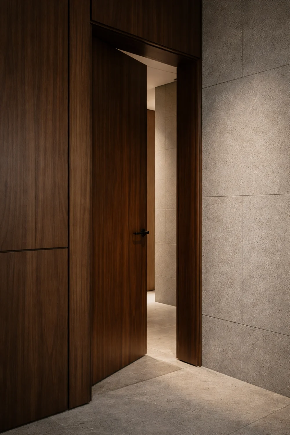 Honed Limestone detail